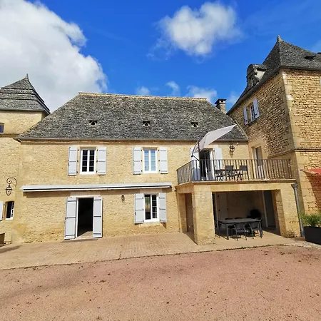 منتجع Domaine Jolidetour Climatise, Piscine Et Tennis Prives Saint-Crépin-et-Carlucet