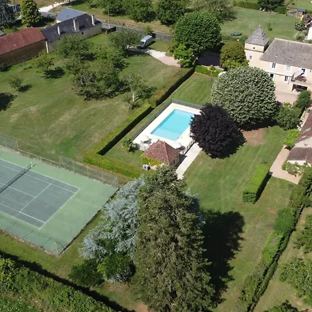 リゾート Domaine Jolidetour Climatise, Piscine Et Tennis Prives Saint-Crépin-et-Carlucet